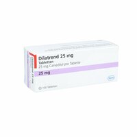 Dilatrend 25 mg Tabletten, 100 st, Allomedic GmbH