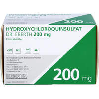 Hydroxychloroquinsulfat Dr. Eberth 200 mg Filmtab., 100 Stk., Dr. Friedrich Eberth Arzneimittel GmbH