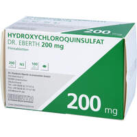 Hydroxychloroquinsulfat Dr. Eberth 200 mg Filmtab., 100 Stk., Dr. Friedrich Eberth Arzneimittel GmbH