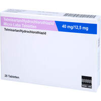 Telmisartan/HCT Micro Labs 40mg/12.5mg, 28 Stk., Micro Labs GmbH