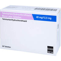 Telmisartan/HCT Micro Labs 40mg/12.5mg, 98 st, Micro Labs GmbH
