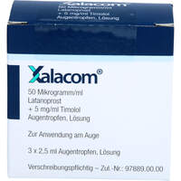 Xalacom Augentropfen, 3x2,5 ml, Axicorp Pharma GmbH
