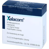 Xalacom Augentropfen, 3x2,5 ml, Axicorp Pharma GmbH