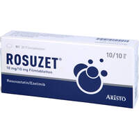 Rosuzet 10 mg/10 mg Filmtabletten, 30 Stk., Aristo Pharma GmbH