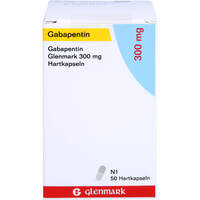 Gabapentin Glenmark 300 mg Hartkapseln, 50 Stk., Glenmark Arzneimittel GmbH