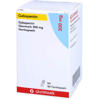 Gabapentin Glenmark 300 mg Hartkapseln, 50 Stk., Glenmark Arzneimittel GmbH