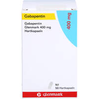 Gabapentin Glenmark 400 mg Hartkapseln, 50 Stk., Glenmark Arzneimittel GmbH