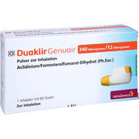 Duaklir Genuair 340ug/12ug Pulver z. Inh. 60ED, 1 Stk., Eurimpharm Arzneimittel GmbH