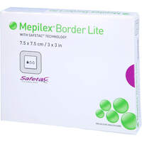 MEPILEX Border Lite Schaumverb.10x10 cm steril, 5 st, Docpharm GmbH