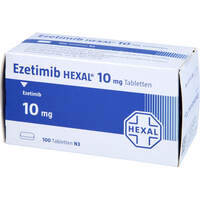 Ezetimib HEXAL 10 mg Tabletten, 100 st, HEXAL AG