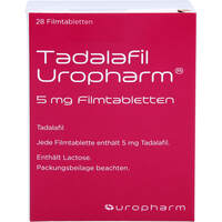 Tadalafil Uropharm 5 mg, 28 st, Abanta Pharma GmbH