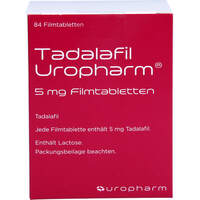 Tadalafil Uropharm 5 mg, 84 Stk., Abanta Pharma GmbH