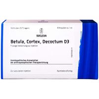 Betula Cortex Decoctum D3 AMPULLEN, 8x1 ml, Weleda AG