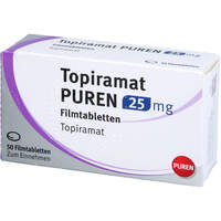 Topiramat PUREN 25 mg Filmtabletten, 50 Stk., PUREN Pharma GmbH & Co. KG