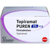 Topiramat PUREN 25 mg Filmtabletten, 200 st, PUREN Pharma GmbH & Co. KG
