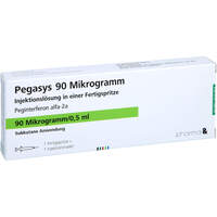 Pegasys 90 ug Injektionslösung i.e.Fertigspritze, 1 st, Eurimpharm Arzneimittel GmbH