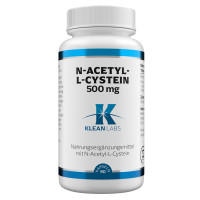 N-Acetyl-L-Cystein 500mg KLEAN LABS, 90 st, Supplementa GmbH
