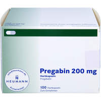 Pregabin 200 mg Hartkapseln, 100 st, Heumann Pharma GmbH & Co. Generica KG