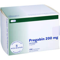 Pregabin 200 mg Hartkapseln, 100 st, Heumann Pharma GmbH & Co. Generica KG