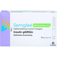 Semglee 100 E/ml Inj.-Lsg.i.e.Fertigpen, 5x3 ml, Biocon Biologics Germany GmbH