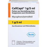 CellCept 1 g/5 ml Pulver z.Herstell.e.Susp.z.Einn., 110 g, Abacus Medicine A/S