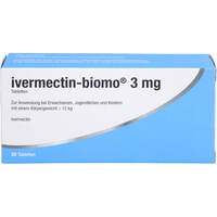 ivermectin-biomo 3 mg, 20 Stk., Biomo Pharma GmbH ivermectin-biomo 3 mg, 20 Stk., Biomo Pharma GmbH