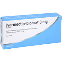 ivermectin-biomo 3 mg, 20 Stk., Biomo Pharma GmbH ivermectin-biomo 3 mg, 20 Stk., Biomo Pharma GmbH