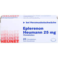 Eplerenon Heumann 25 mg Filmtabletten Heunet, 20 Stk., Heunet Pharma GmbH