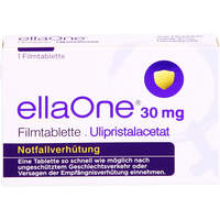 ellaOne 30mg Filmtablette, 1 st, Perrigo Deutschland GmbH