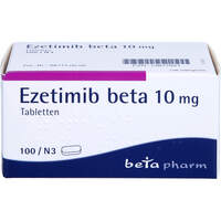 Ezetimib beta 10 mg Tabletten, 100 st, betapharm Arzneimittel GmbH