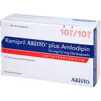 Ramipril Aristo plus Amlodipin 10mg/10mg Hartkps, 30 Stk., Aristo Pharma GmbH