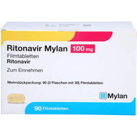 Ritonavir Mylan 100 mg Filmtabletten, 90 Stk., Viatris Healthcare GmbH