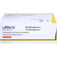 Ultibro Breezhaler 85ug/43 ug Hartk.m.Plv.z.Inh., 30 Stk., Abacus Medicine A/S