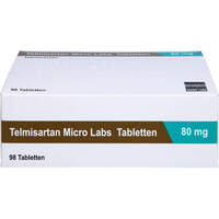 Telmisartan Micro Labs 80 mg Tabletten, 98 Stk., Micro Labs GmbH