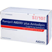 Ramipril Aristo plus Amlodipin 5mg/10mg Hartkps, 60 Stk., Aristo Pharma GmbH