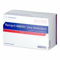 Ramipril Aristo plus Amlodipin 5mg/10mg Hartkps, 60 Stk., Aristo Pharma GmbH