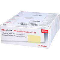 Rhophylac 300 ug/2 ml Injektionslsg. in Fertigspr., 5x2 ml, Emra-Med Arzneimittel GmbH