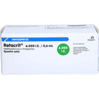 Retacrit 6.000 I.E./0.6 ml Inj.-Lsg.i.e.Fertigspr., 6 st, Abacus Medicine A/S