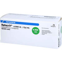 Retacrit 6.000 I.E./0.6 ml Inj.-Lsg.i.e.Fertigspr., 6 st, Abacus Medicine A/S