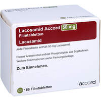 Lacosamid Accord 50 mg Filmtabletten, 168 st, Accord Healthcare GmbH