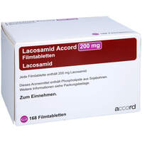 Lacosamid Accord 200 mg Filmtabletten, 168 st, Accord Healthcare GmbH