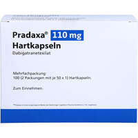 PRADAXA 110 mg Hartkapseln, 100 st, Orifarm GmbH