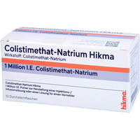 Colistimethat-Natrium Hikma 1M IE Inj./Inf./Inh., 10 st, Hikma Pharma GmbH