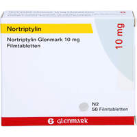 Nortriptylin Glenmark 10 mg Filmtabletten, 50 st, Glenmark Arzneimittel GmbH
