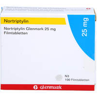 Nortriptylin Glenmark 25 mg Filmtabletten, 100 st, Glenmark Arzneimittel GmbH