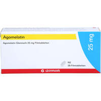 Agomelatin Glenmark 25 mg Filmtabletten, 28 Stk., Glenmark Arzneimittel GmbH