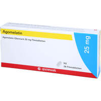 Agomelatin Glenmark 25 mg Filmtabletten, 28 Stk., Glenmark Arzneimittel GmbH