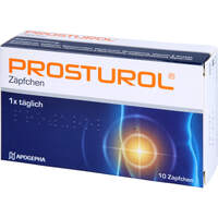 Prosturol Z&auml;pfchen, 10 st, Apogepha Arzneimittel GmbH