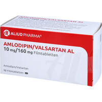 Amlodipin/Valsartan AL 10 mg/160 mg, 98 st, Aliud Pharma GmbH