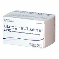 Utrogest Luteal 200mg Weichk.z.vaginalen Anwendung, 45 Stk., Besins Healthcare Germany GmbH